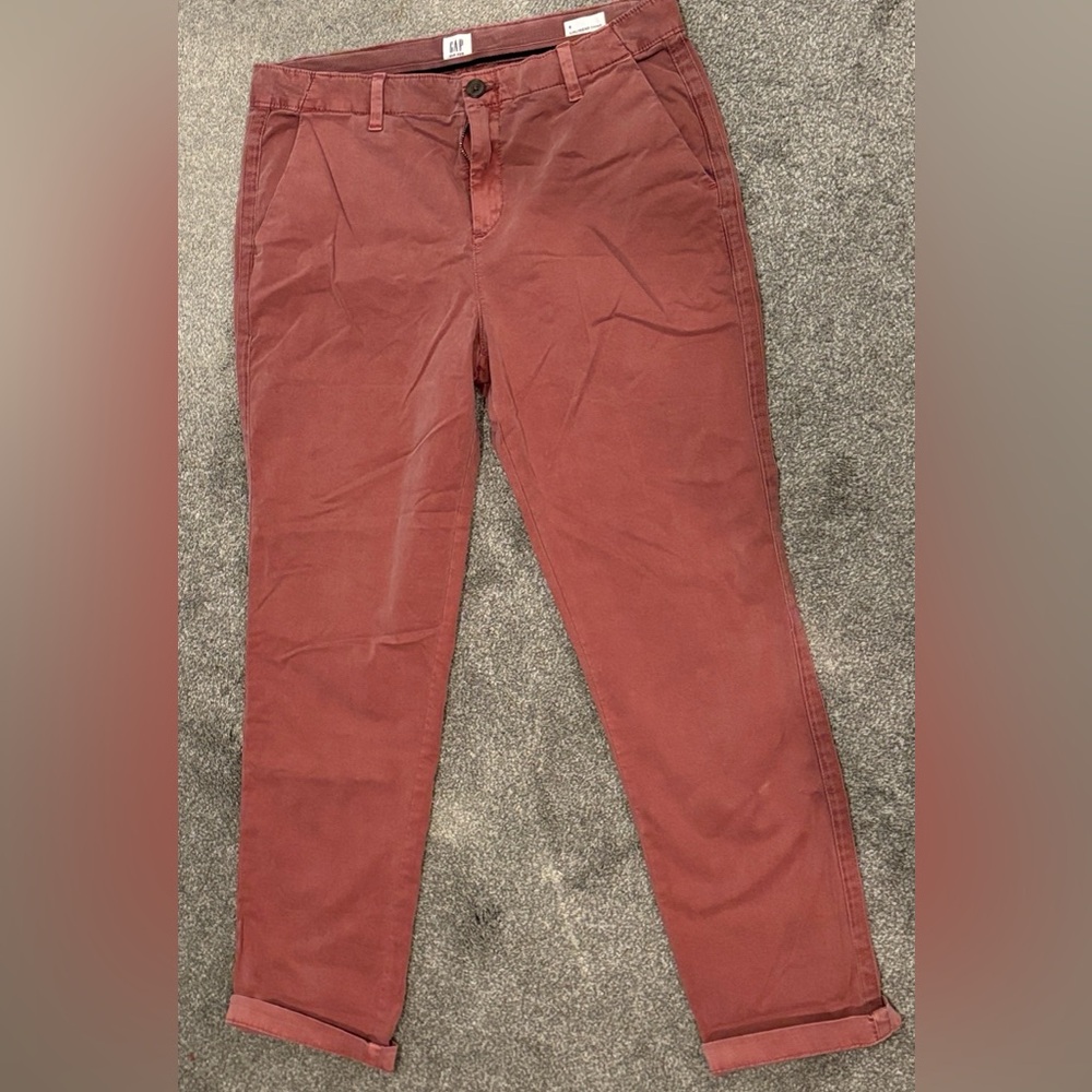 GAP Women's Dusty Rose Chino Pants